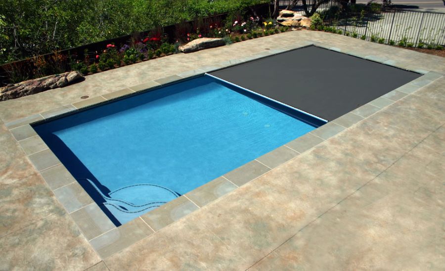 dark Gray pool cover